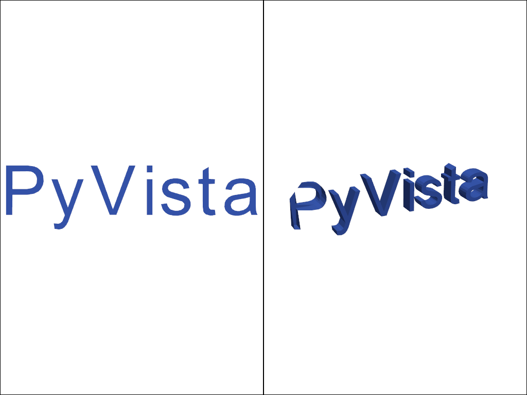 create text 3d