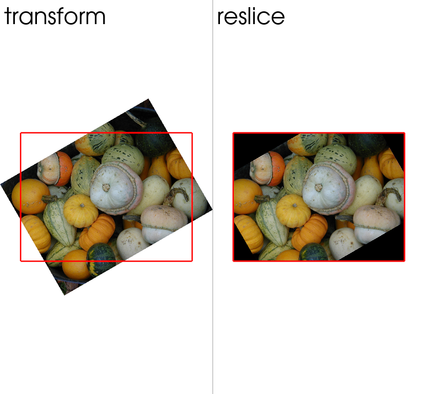 reslice